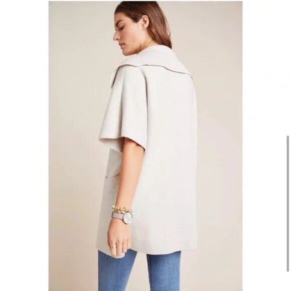 Anthropologie Akemi + Kin Emory Open Knit Cardigan One Size Short Sleeve  Layer - Picture 3 of 10